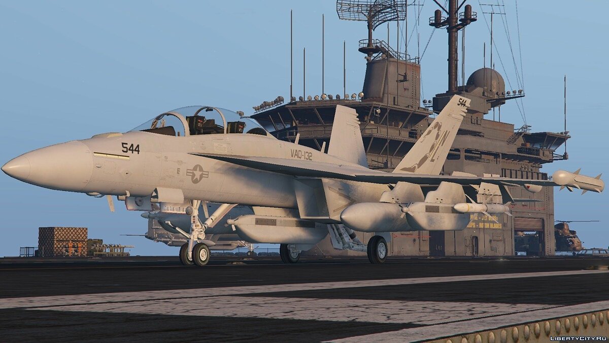 EA-18G Growler Electronic Warfare Jet (Add-On) для GTA 5 - Картинка #8