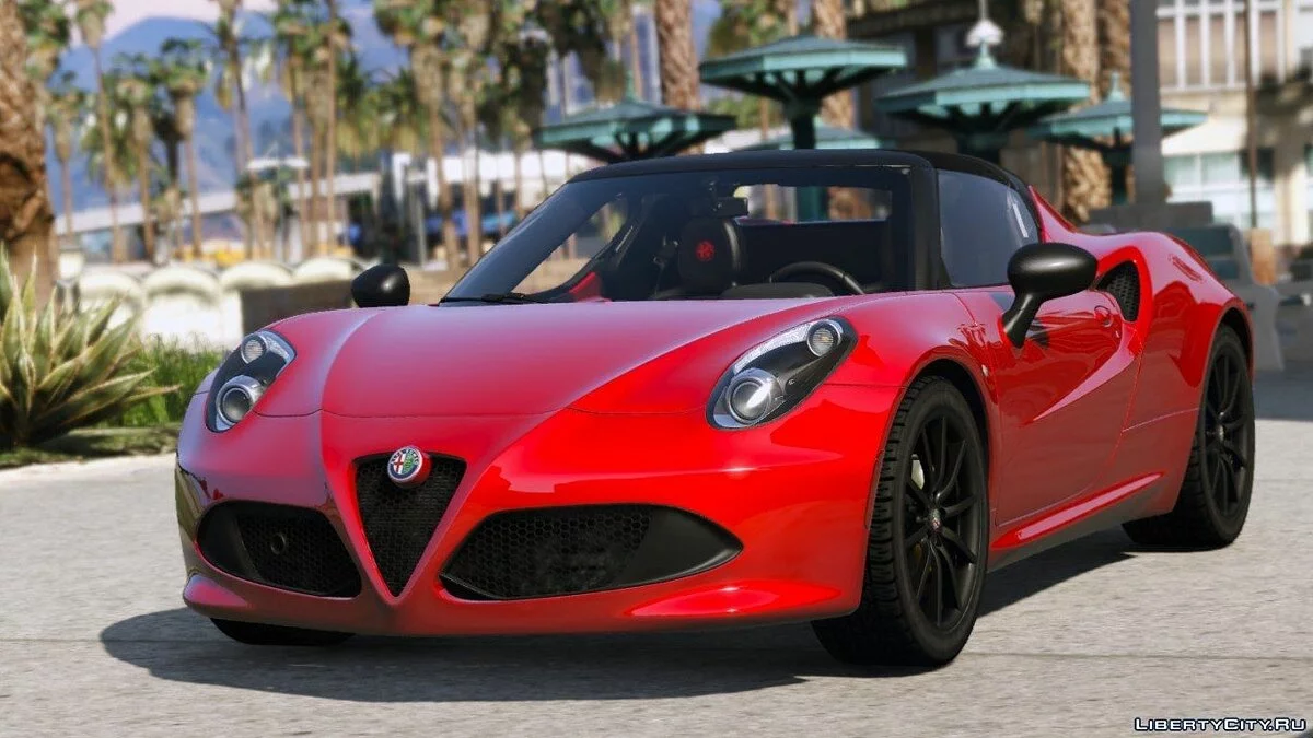 2015 Alfa Romeo 4c Spider [Add-On] v1.03 / GTA 5