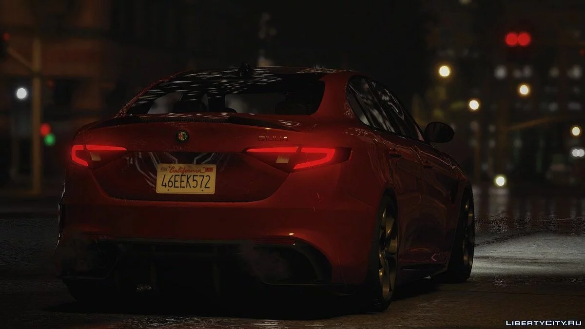 2016 Alfa Romeo Giulia Quadrifoglio [Add-On | Livery | HQ] 1.0 / GTA 5