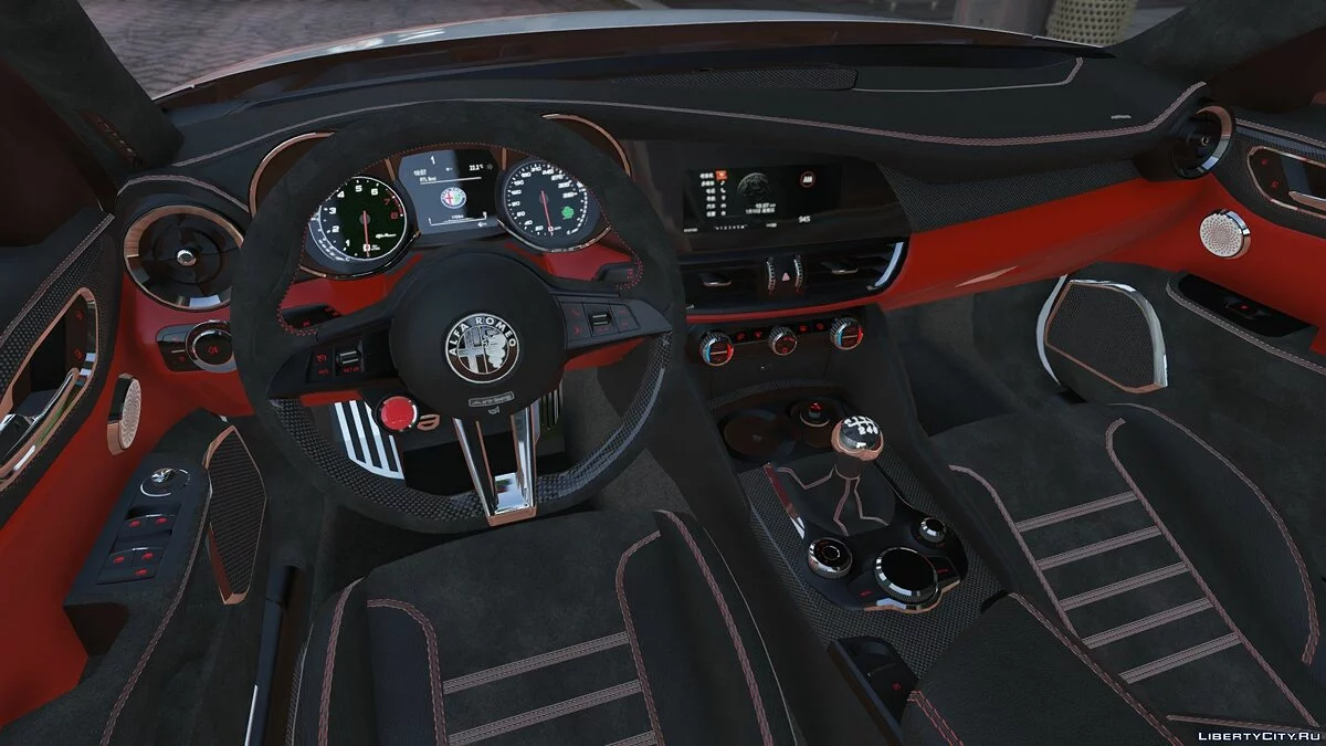 Alfa Romeo Giulia Quadrifoglio '17 1.01 / GTA 5