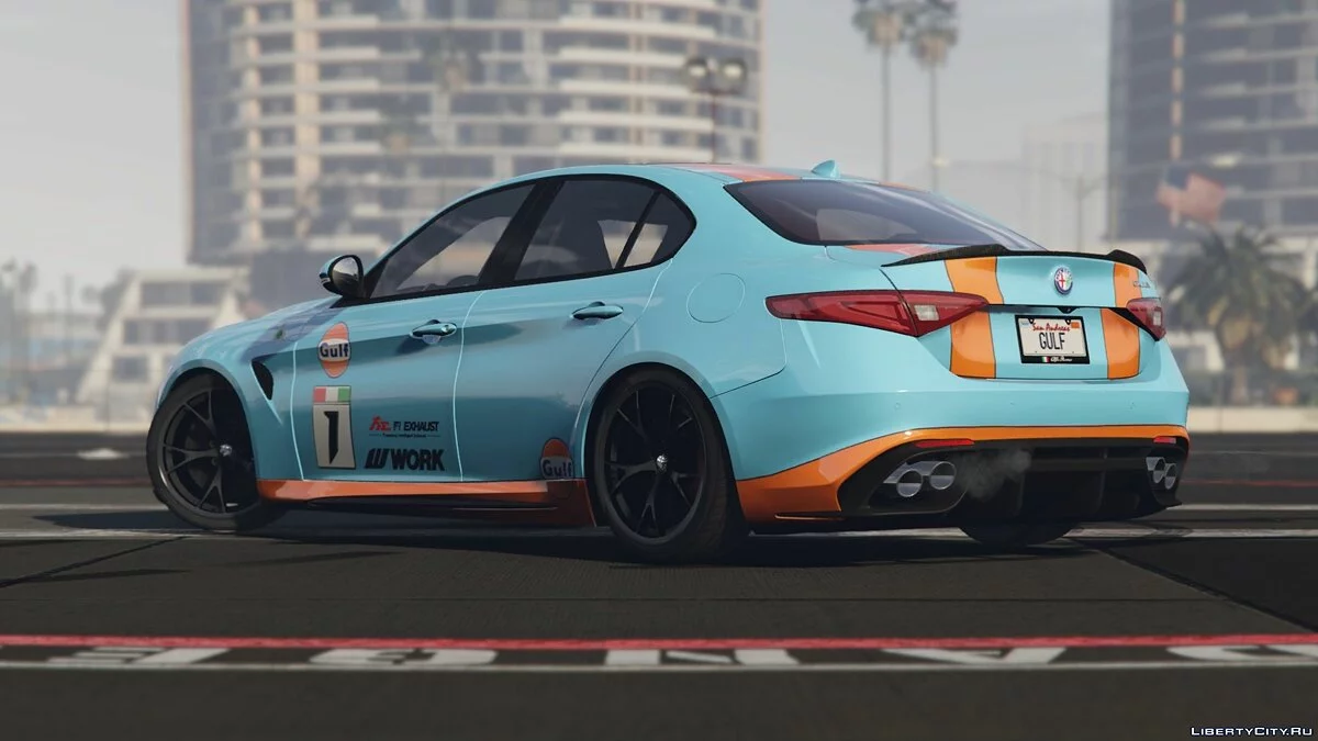 2017 Alfa Romeo Giulia Quadrifoglio HQ [Tuning/Add-on/Extras/Liveries] 1.0 / GTA 5