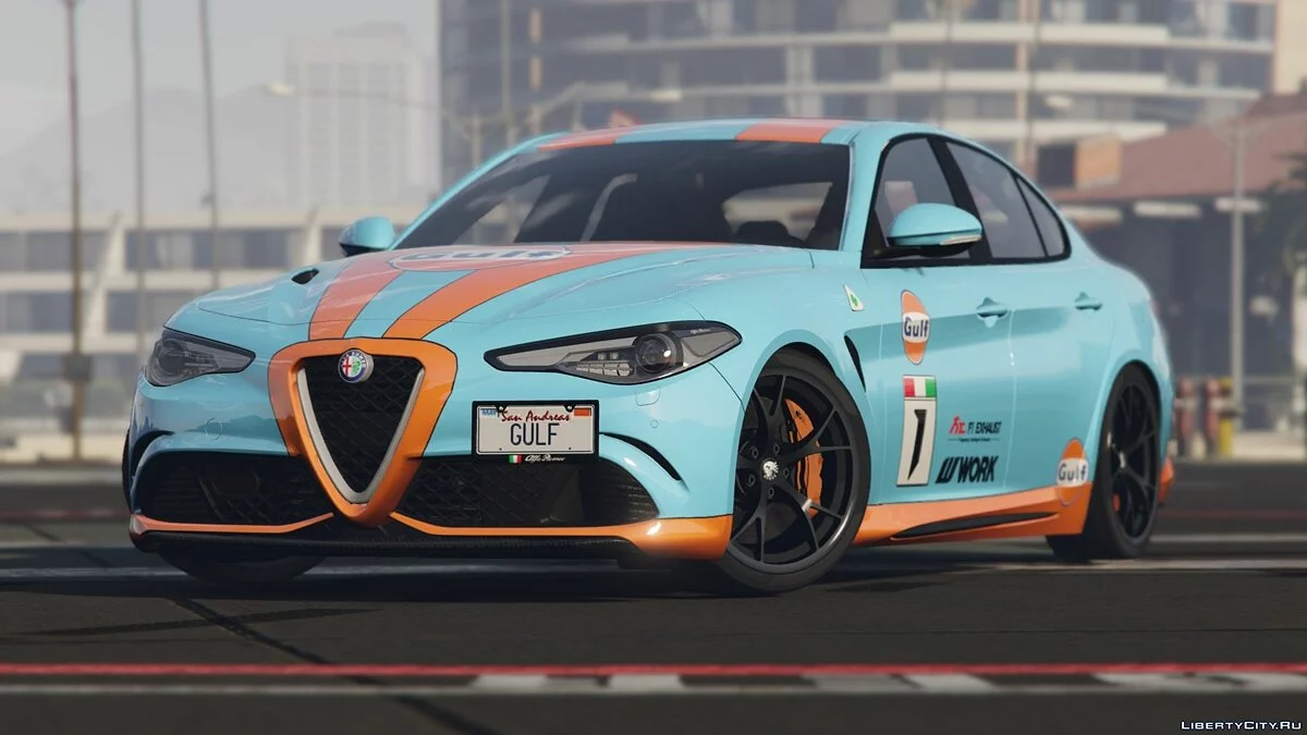 2017 Alfa Romeo Giulia Quadrifoglio HQ [Tuning/Add-on/Extras/Liveries] 1.0 / GTA 5