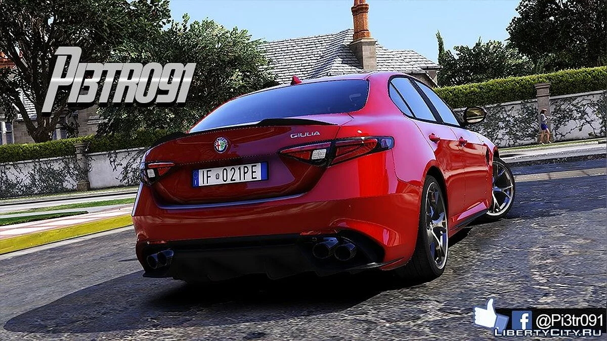 Alfa Romeo Giulia - Civetta [ELS] 1.0 / GTA 5