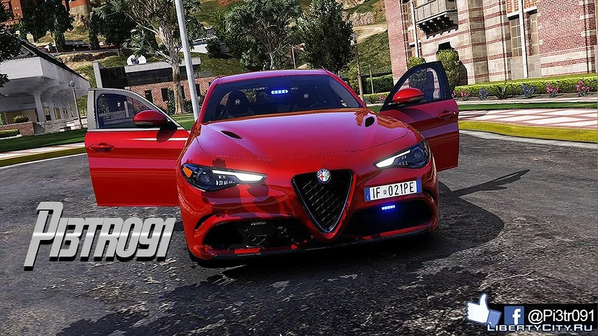 Alfa Romeo Giulia - Civetta [ELS] 1.0 / GTA 5