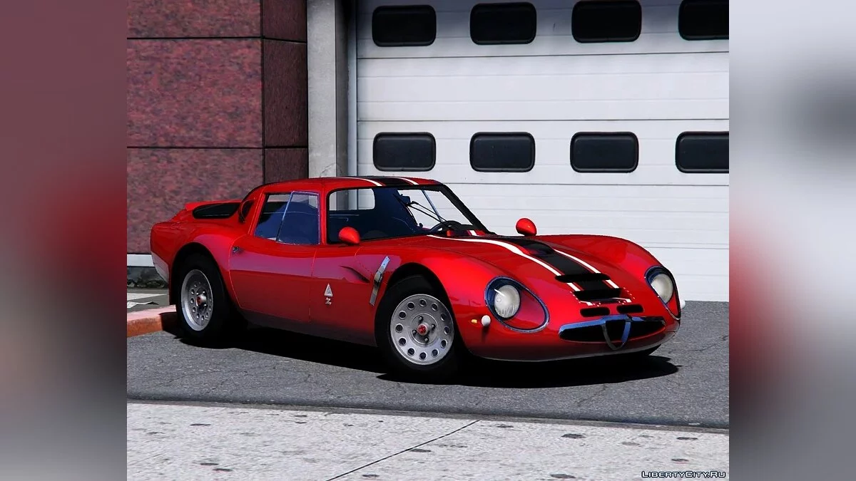 1965 Alfa Romeo Giulia TZ2 [Add-On | Extras | Template] 1.1 / GTA 5