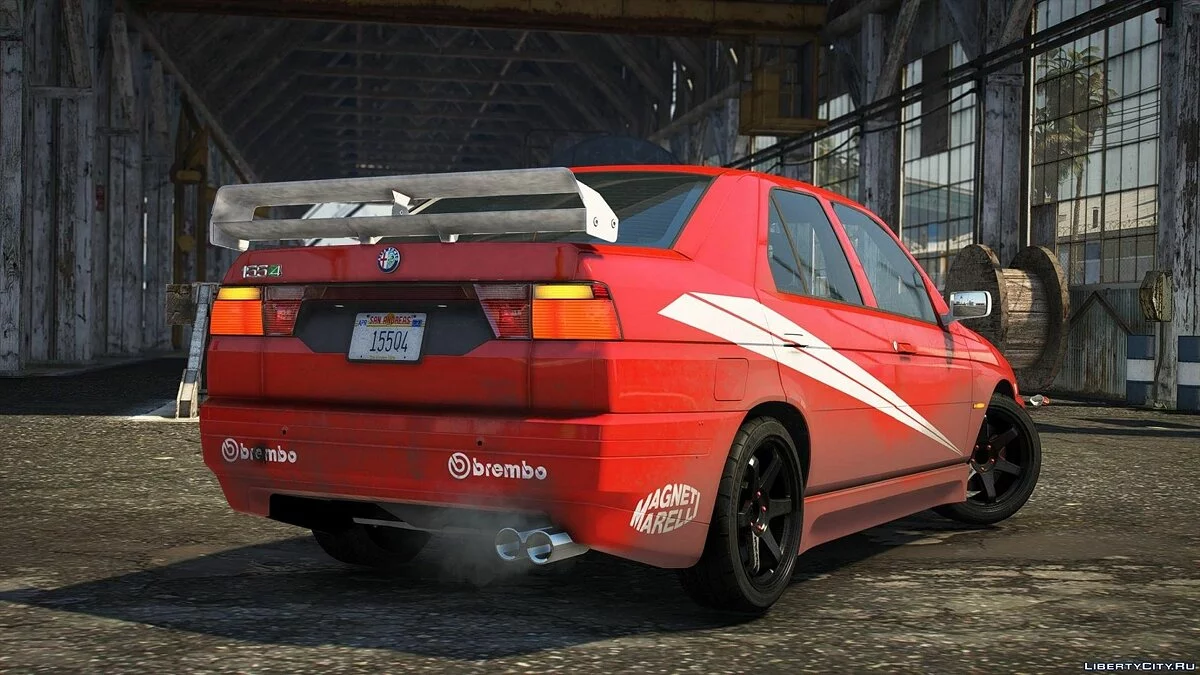 1992 Alfa Romeo 155 Q4 [Add-On | LODs | Template | Tuning] 1.0 / GTA 5