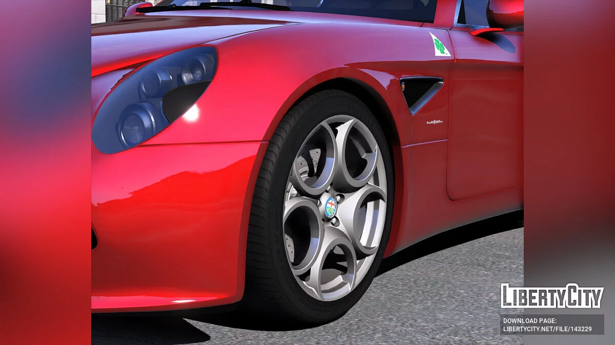 Alfa Romeo 8C Competizione 2008 [Add-On | Extras | Template] 1.1 / GTA 5