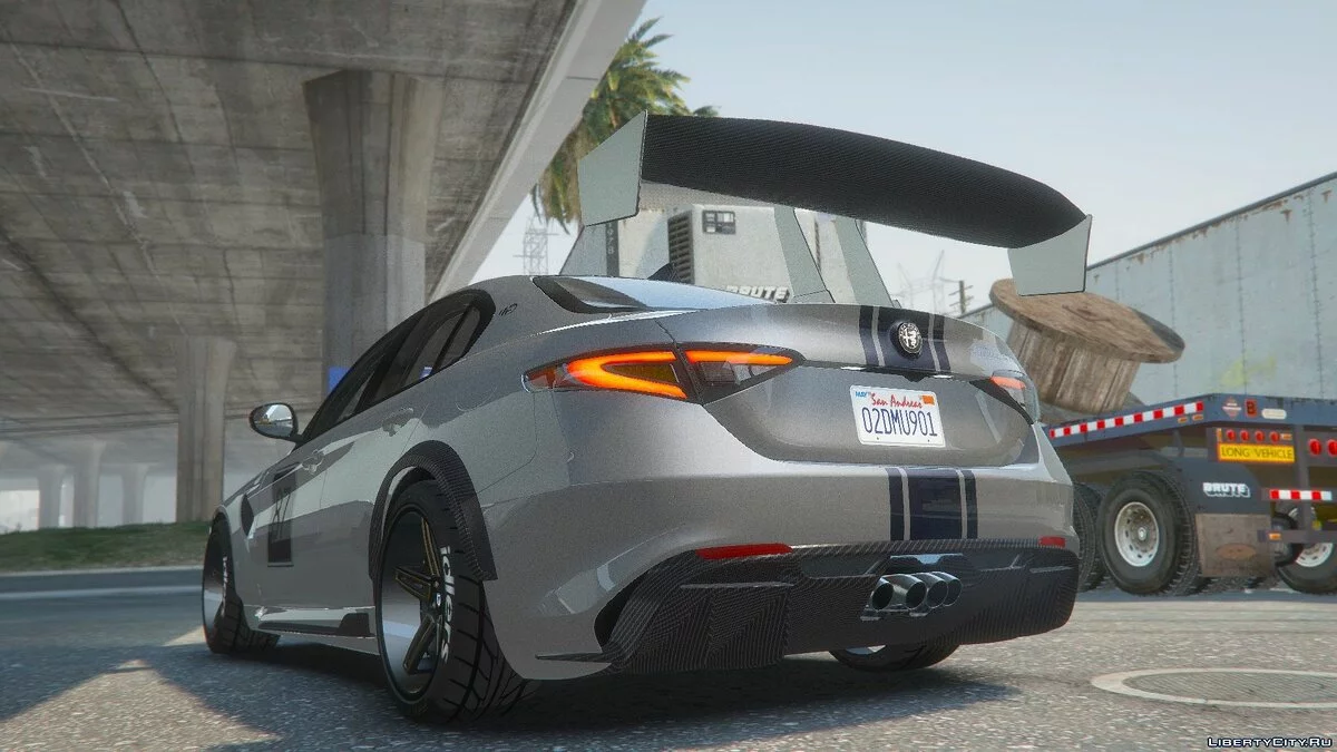 2021 Alfa Romeo Giulia GTAm [Add-On | Extras | Tuning | LODs | Template] v.3.0 / GTA 5