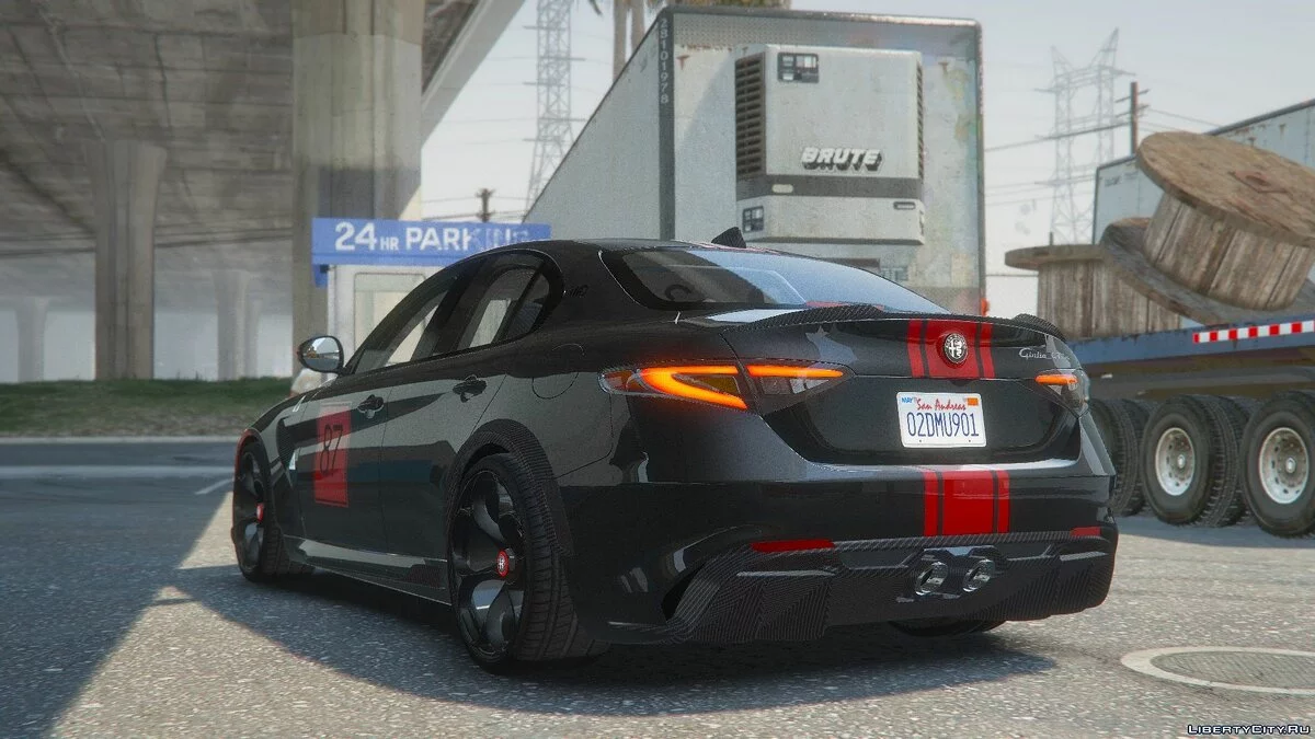 2021 Alfa Romeo Giulia GTAm [Add-On | Extras | Tuning | LODs | Template] v.3.0 / GTA 5