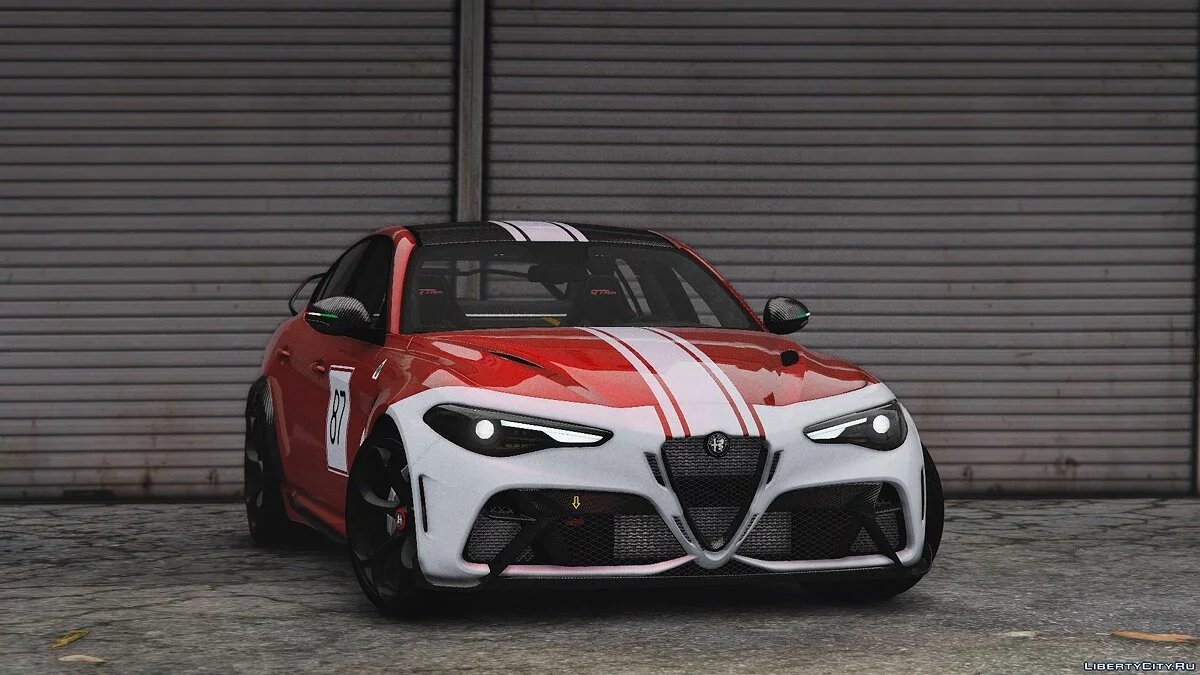 2021 Alfa Romeo Giulia GTAm [Add-On | Extras | Tuning | LODs | Template] v.3.0 / GTA 5