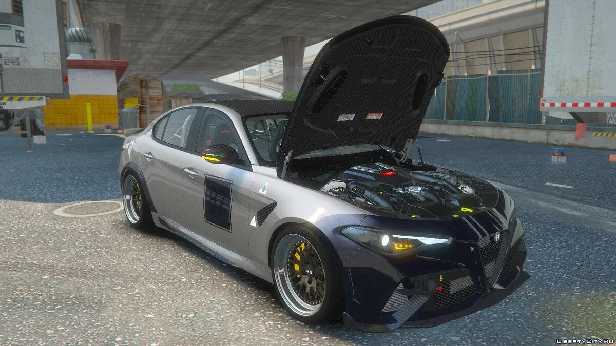 2021 Alfa Romeo Giulia GTAm [Add-On | Extras | Tuning | LODs | Template] v.3.0 / GTA 5