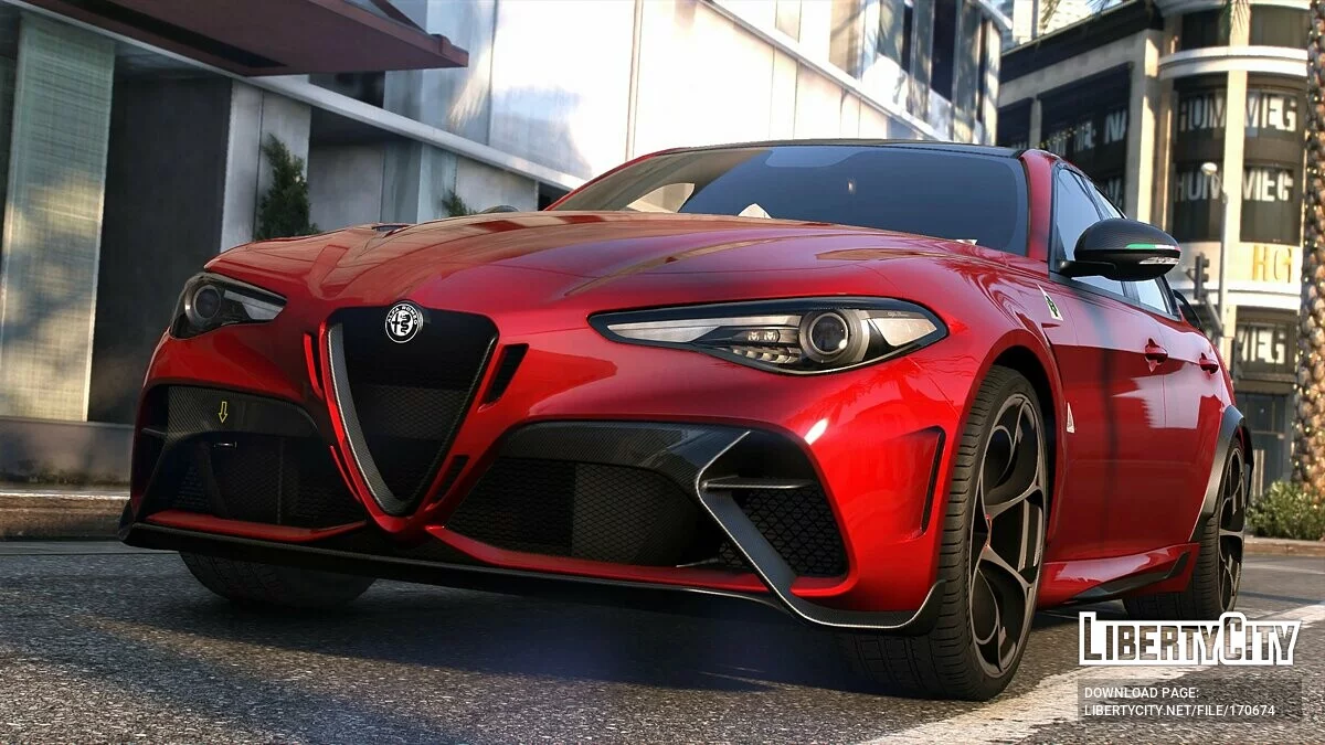 Alfa Romeo Giulia GTAm 2021 V1.0[Re-convert] / GTA 5