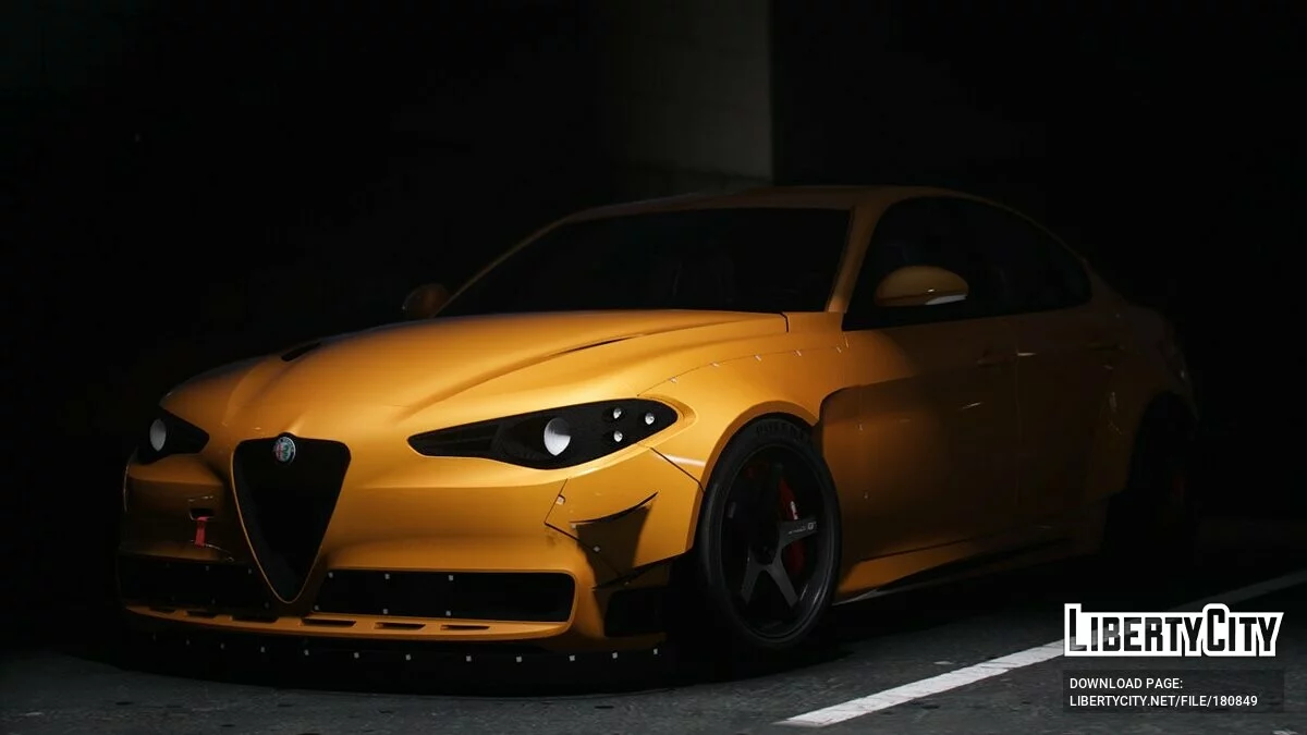 2017 Alfa Romeo Giulia Quadrifoglio v1.1 / GTA 5