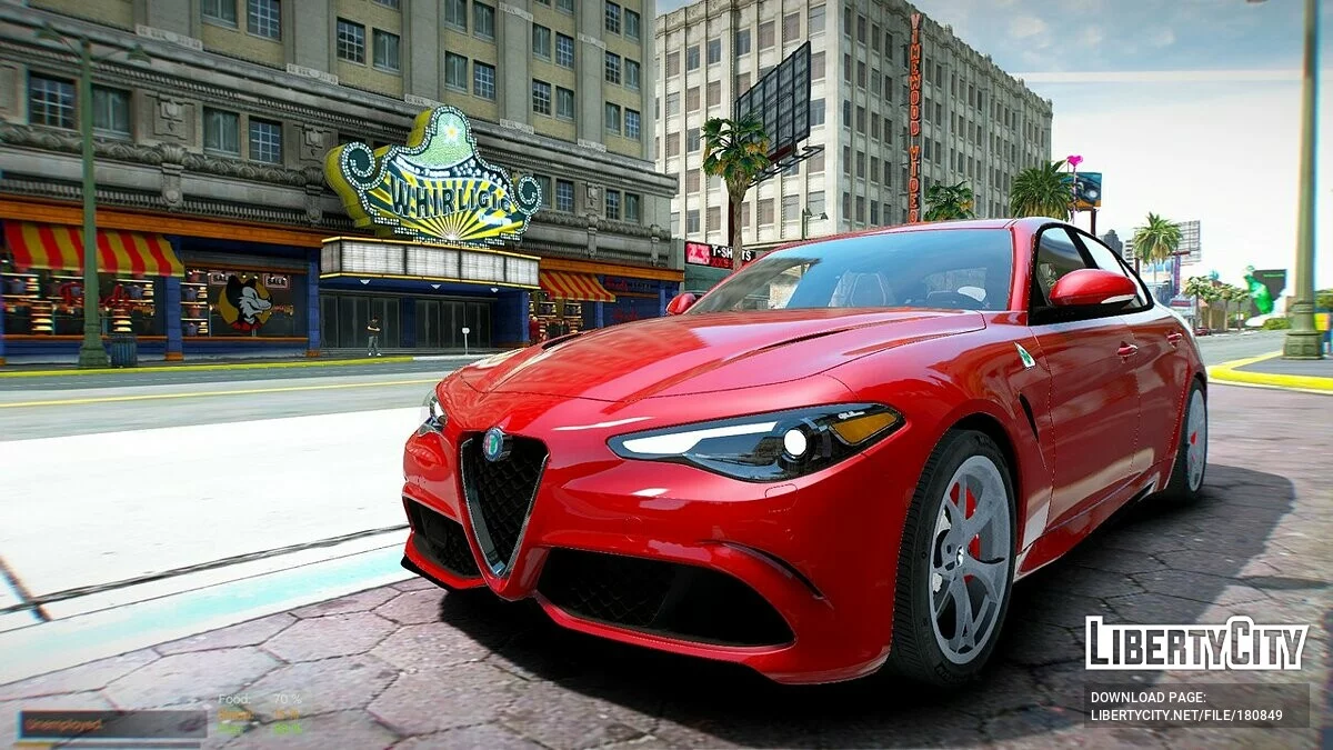 2017 Alfa Romeo Giulia Quadrifoglio v1.1 / GTA 5