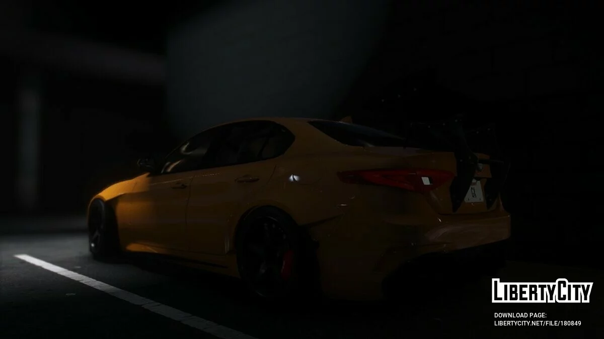 2017 Alfa Romeo Giulia Quadrifoglio v1.1 / GTA 5