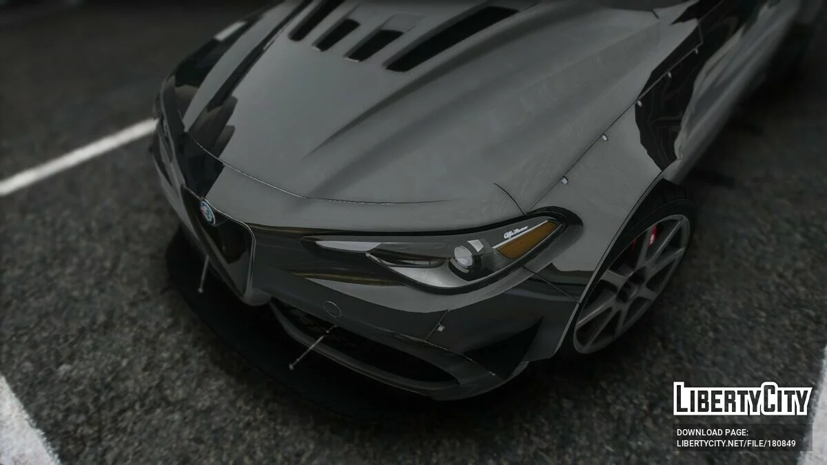 2017 Alfa Romeo Giulia Quadrifoglio v1.1 / GTA 5