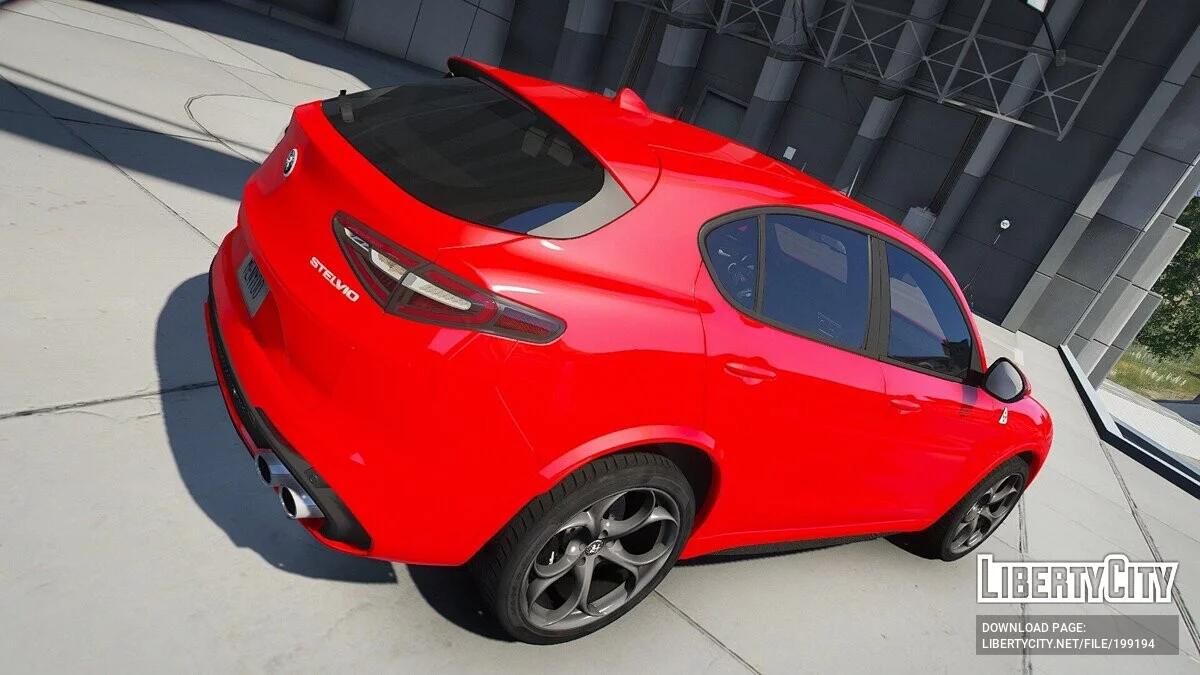 2017 Alfa Romeo Stelvio Quadrifoglio / GTA 5