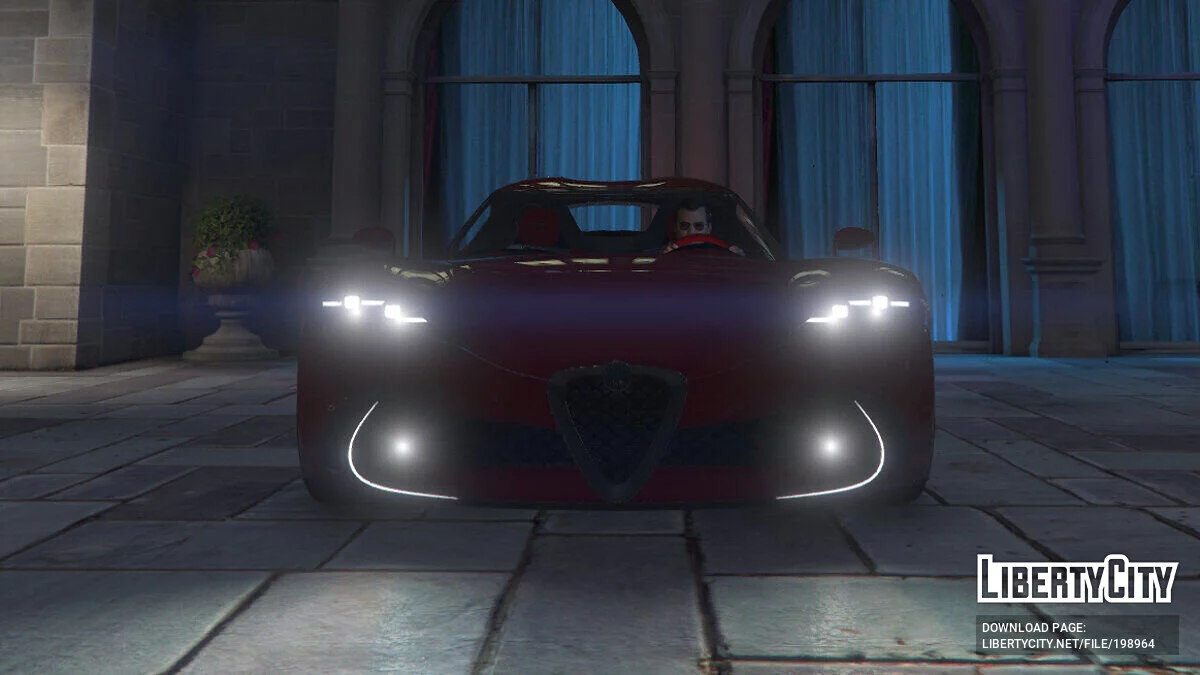 Alfa Romeo 6C Concept by Max Hordin [Add-on | FiveM | Final] 2.0 / GTA 5