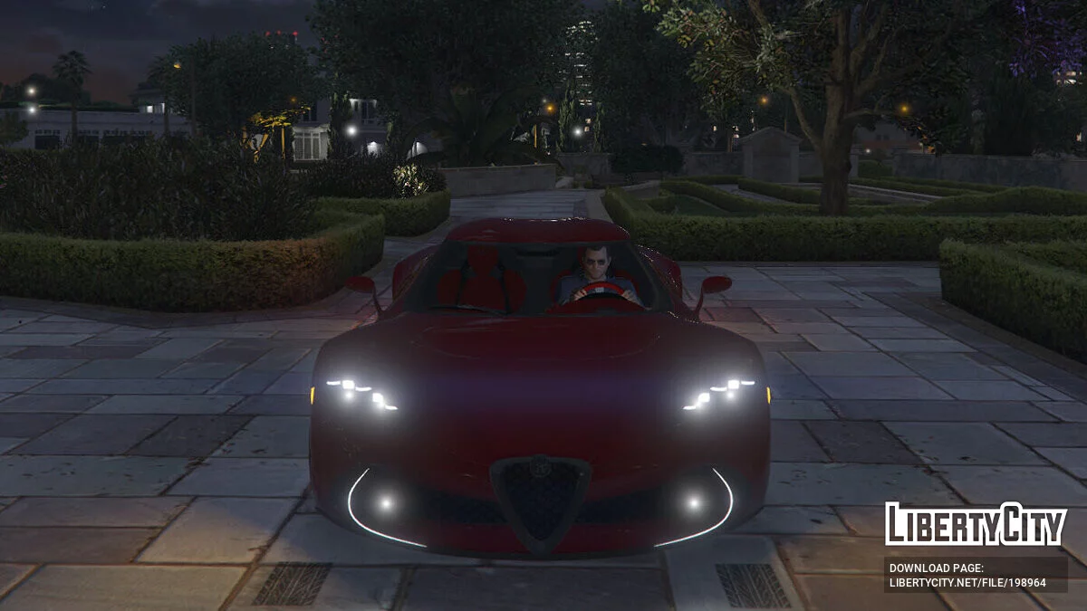 Alfa Romeo 6C Concept by Max Hordin [Add-on | FiveM | Final] 2.0 / GTA 5