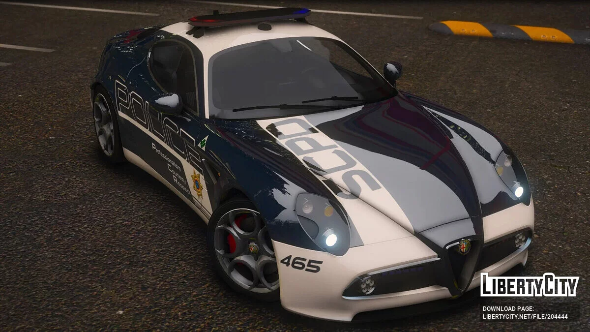 2007 Alfa Romeo 8C Competizione SCPD v1.0 / GTA 5