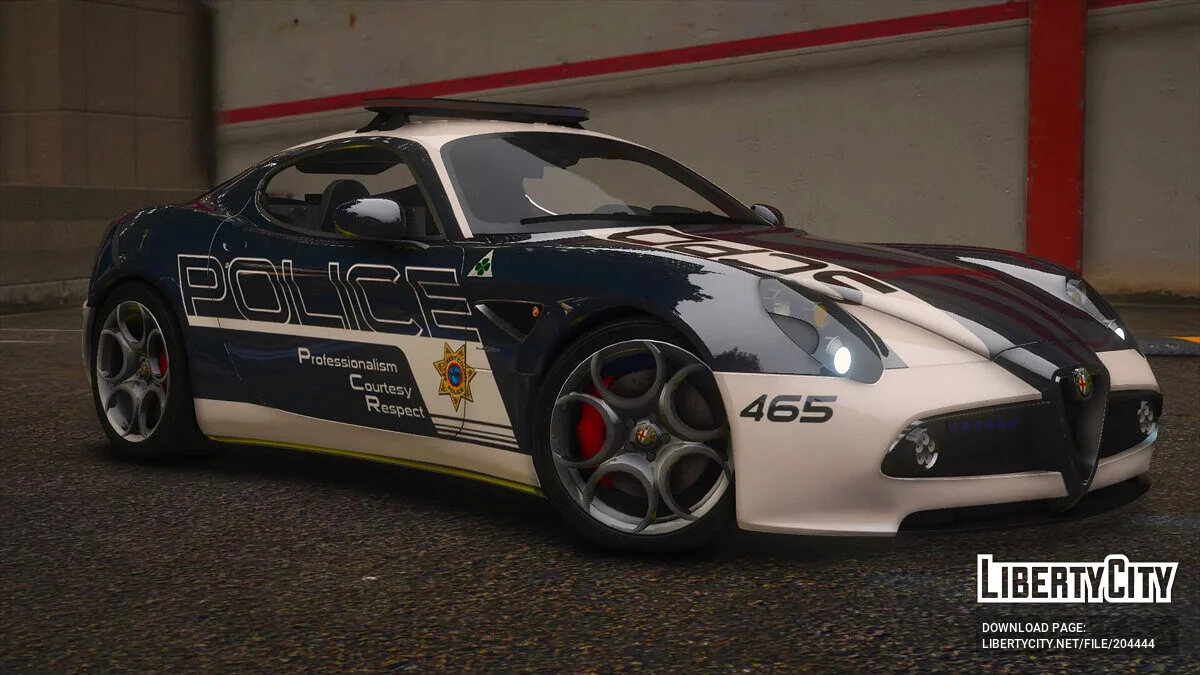 2007 Alfa Romeo 8C Competizione SCPD v1.0 / GTA 5