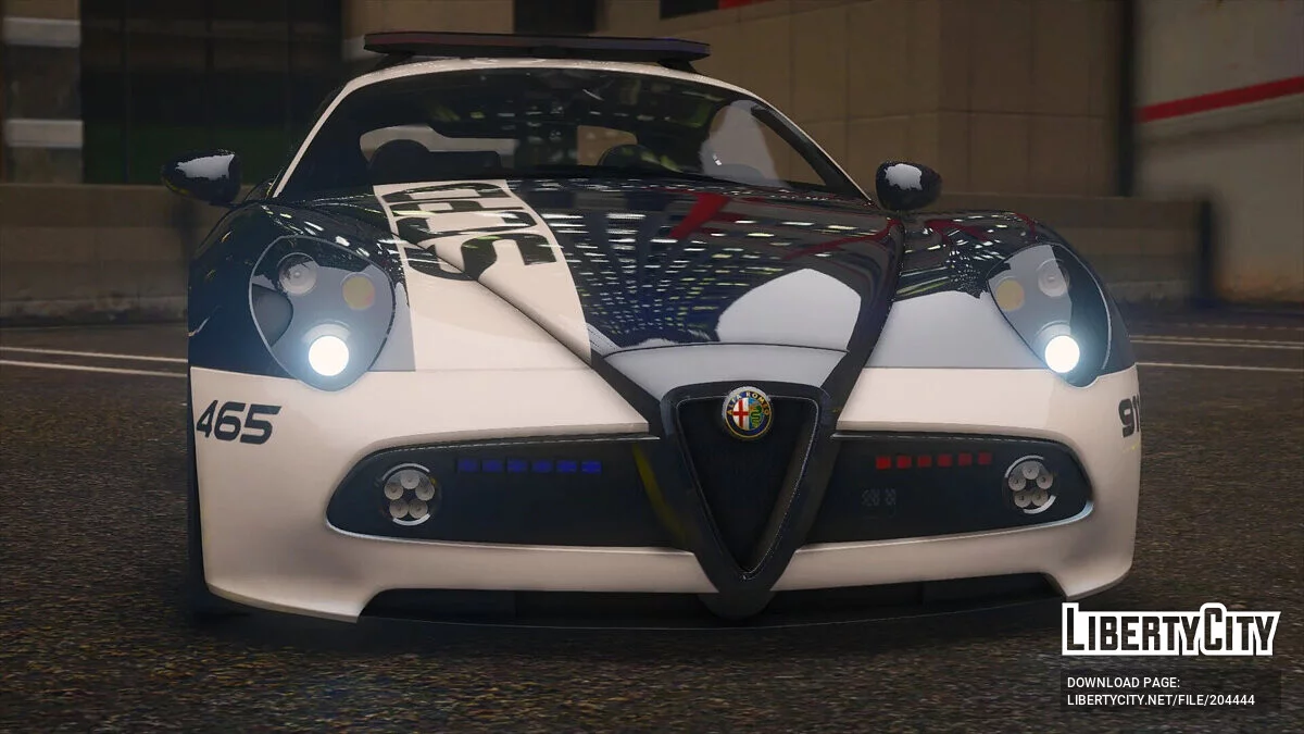 2007 Alfa Romeo 8C Competizione SCPD v1.0 / GTA 5