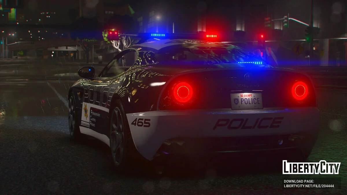2007 Alfa Romeo 8C Competizione SCPD v1.0 / GTA 5