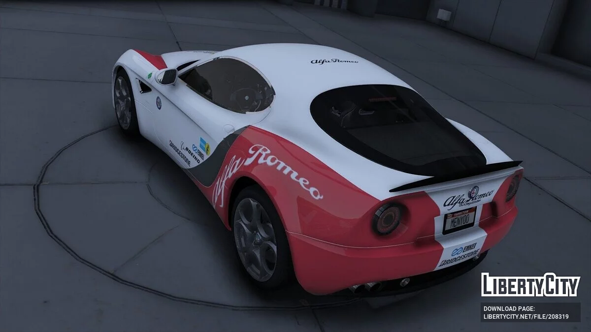 2008 Alfa Romeo 8C Competizione Sport Racing / GTA 5