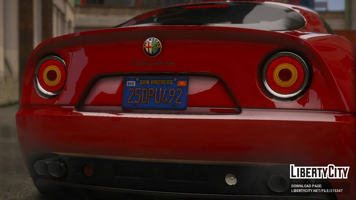 2007 Alfa Romeo 8C Competizione v1.0 / GTA 5