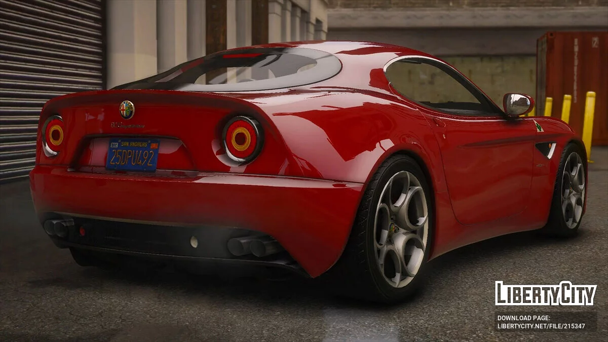 2007 Alfa Romeo 8C Competizione v1.0 / GTA 5