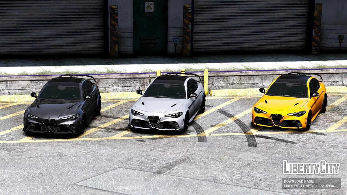 Alfa Romeo Giulia GTAm v1.1 / GTA 5
