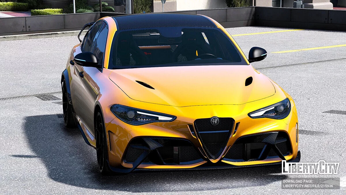 Alfa Romeo Giulia GTAm v1.1 / GTA 5