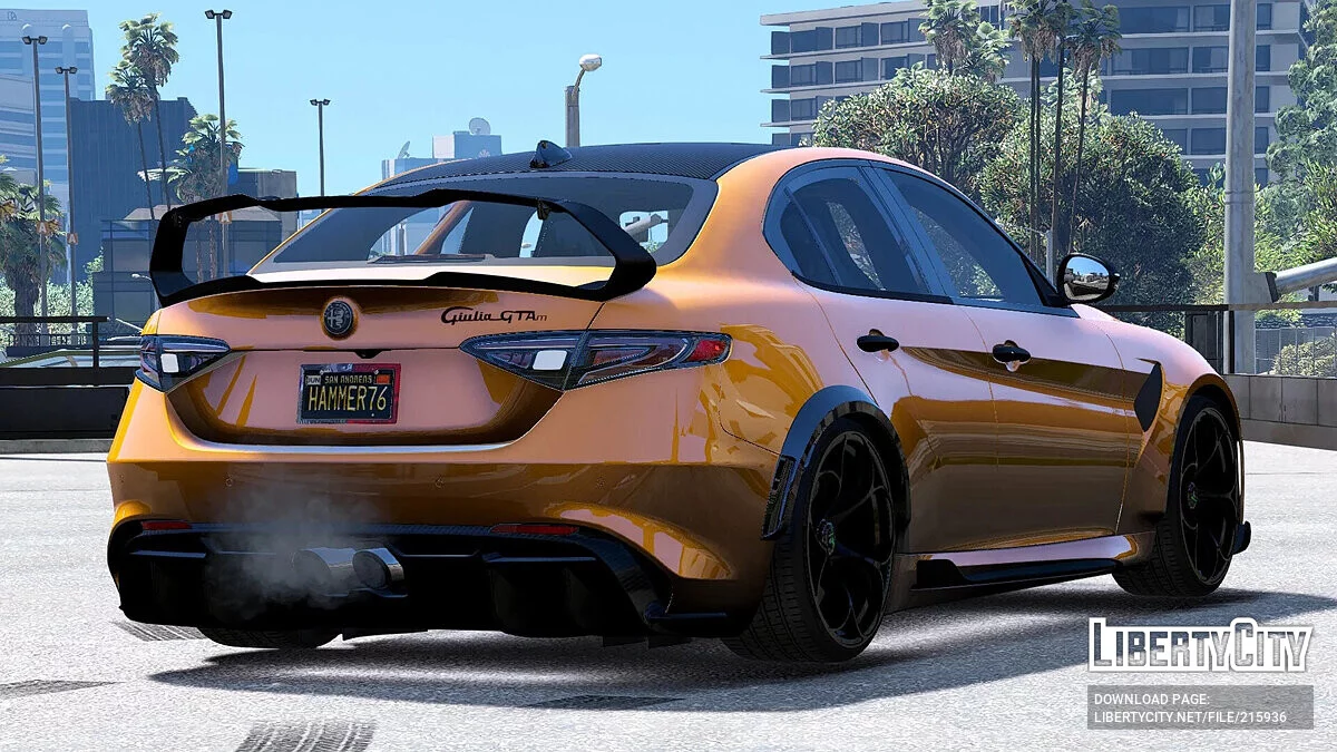 Alfa Romeo Giulia GTAm v1.1 / GTA 5