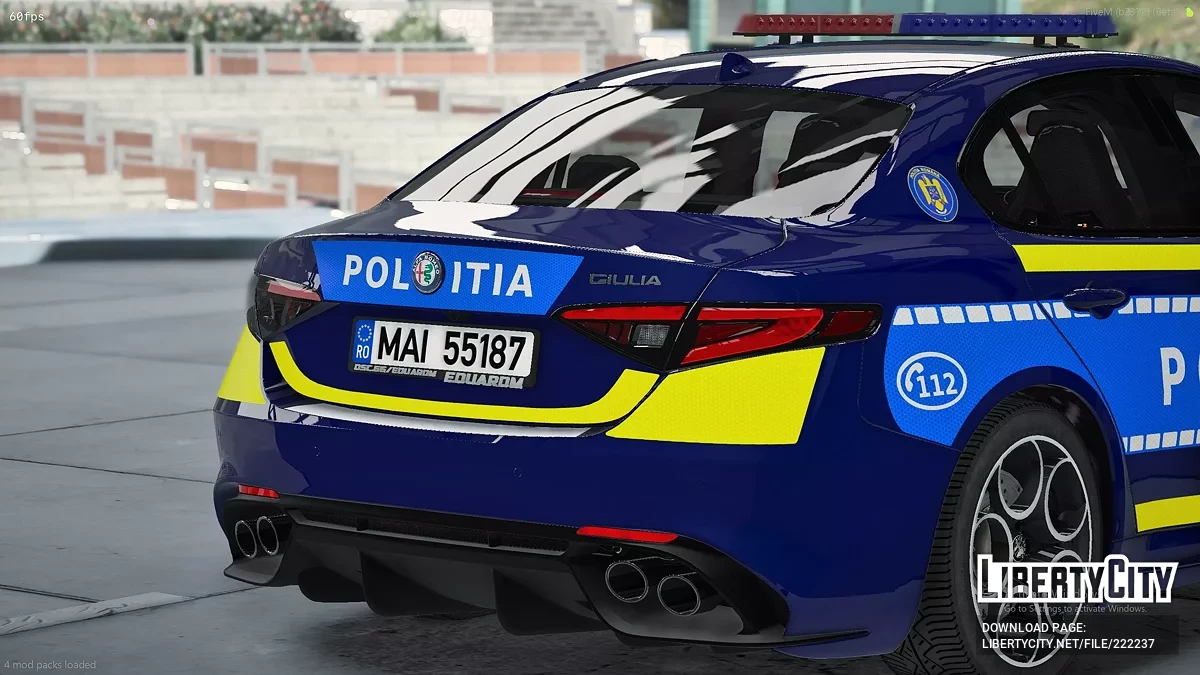 Alfa Romeo Giulia Politia Romana / GTA 5