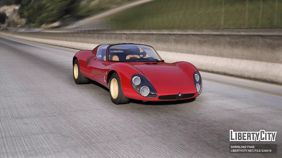 1967 Alfa Romeo Stradale 33 v1.0 / GTA 5