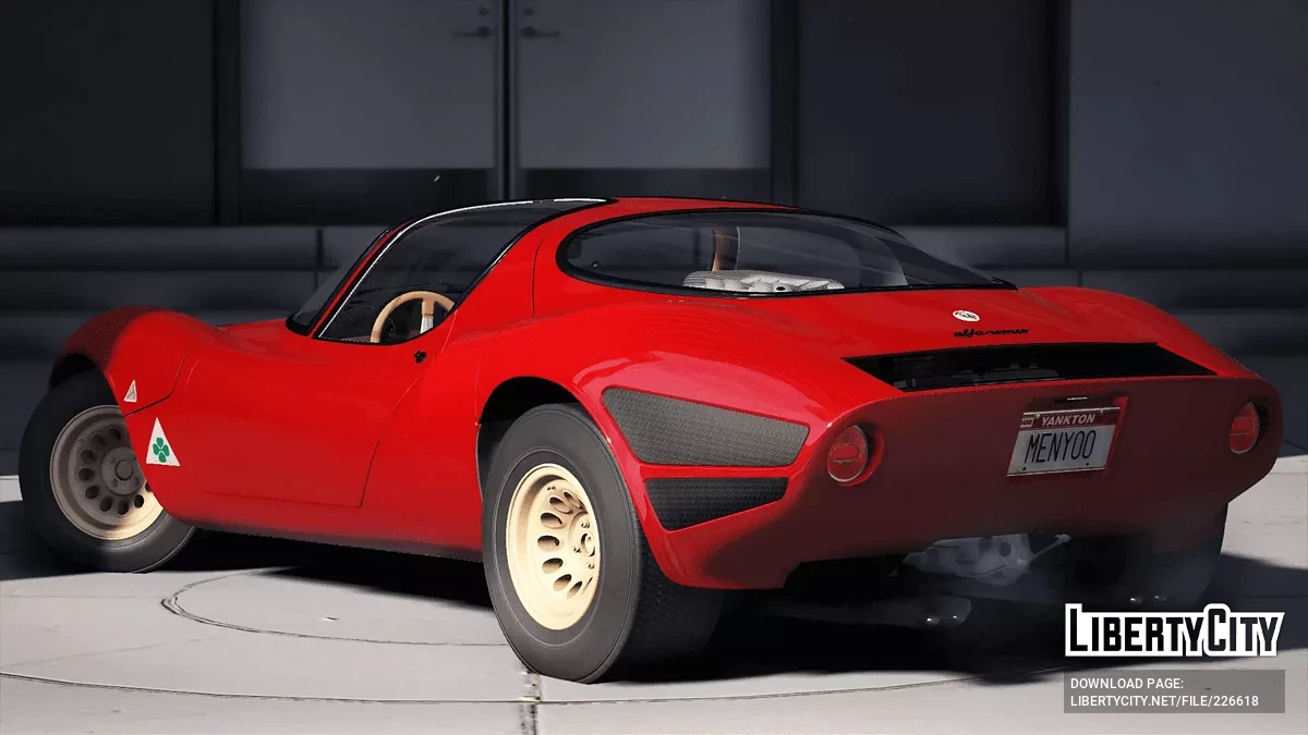 1967 Alfa Romeo Stradale 33 v1.0 / GTA 5