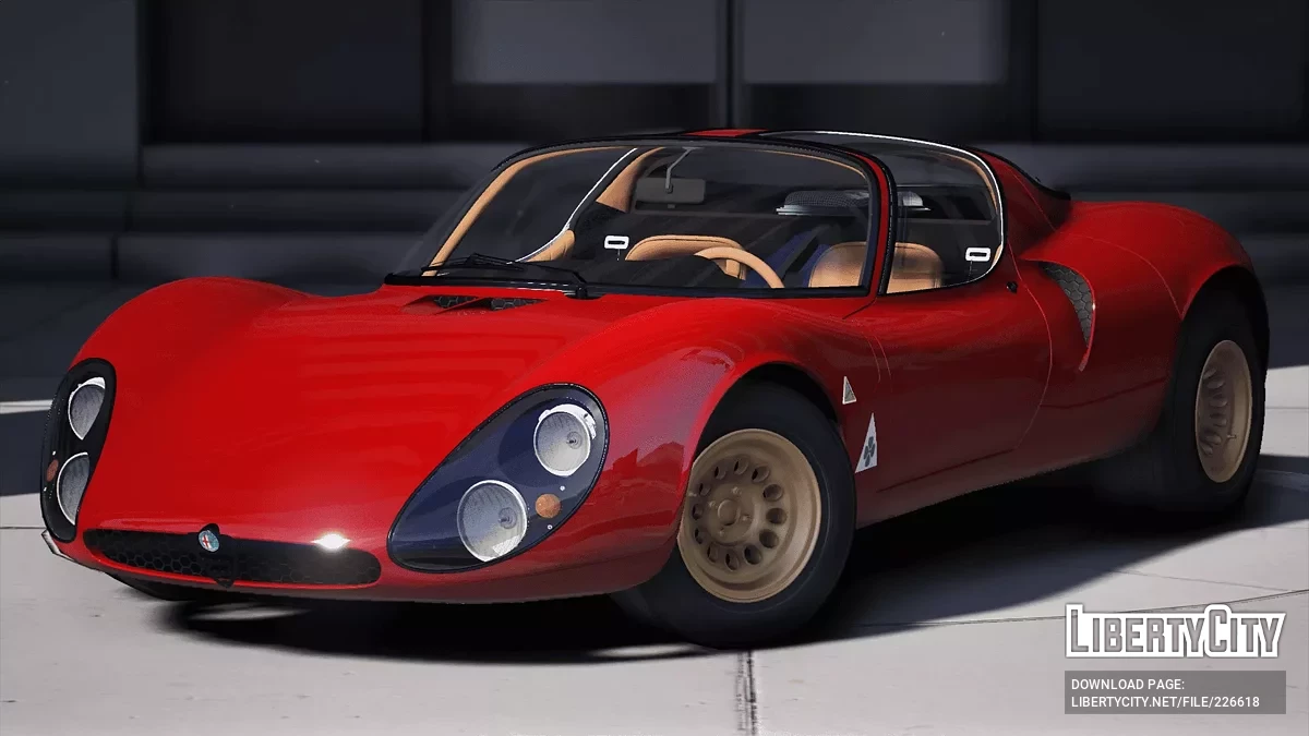 1967 Alfa Romeo Stradale 33 v1.0 / GTA 5
