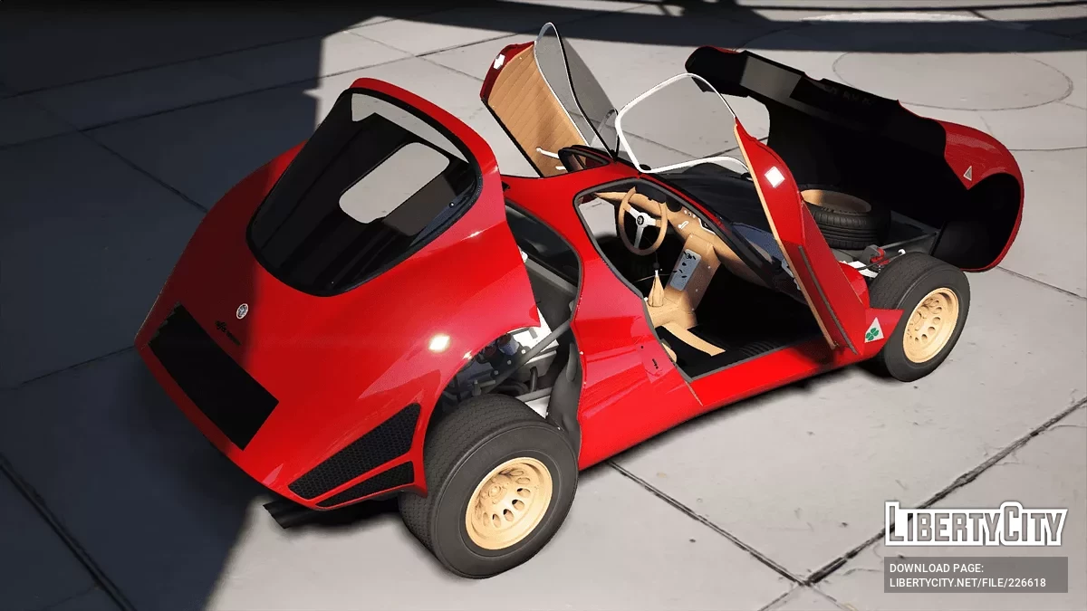 1967 Alfa Romeo Stradale 33 v1.0 / GTA 5