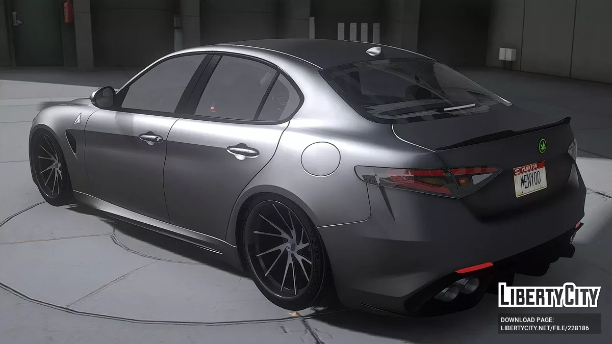 2016 Alfa Romeo Guilia Quadrofolio / GTA 5