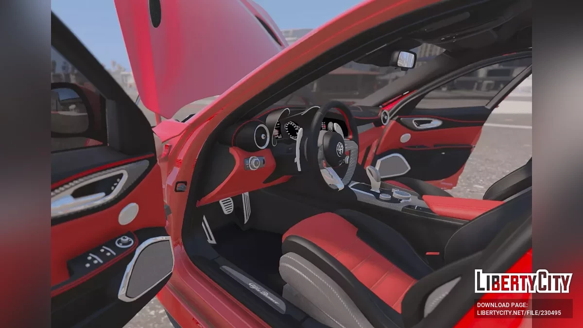 2017 Alfa Romeo Giulia Quadrifoglio V1.0 / GTA 5