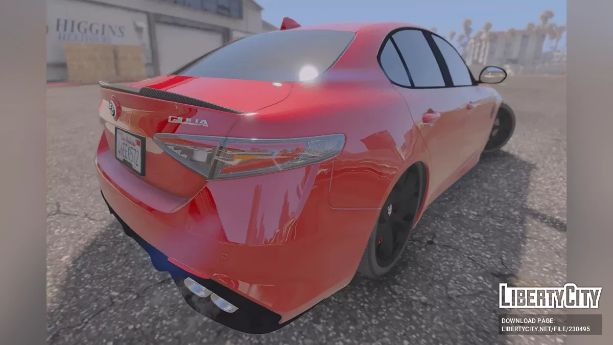 2017 Alfa Romeo Giulia Quadrifoglio V1.0 / GTA 5