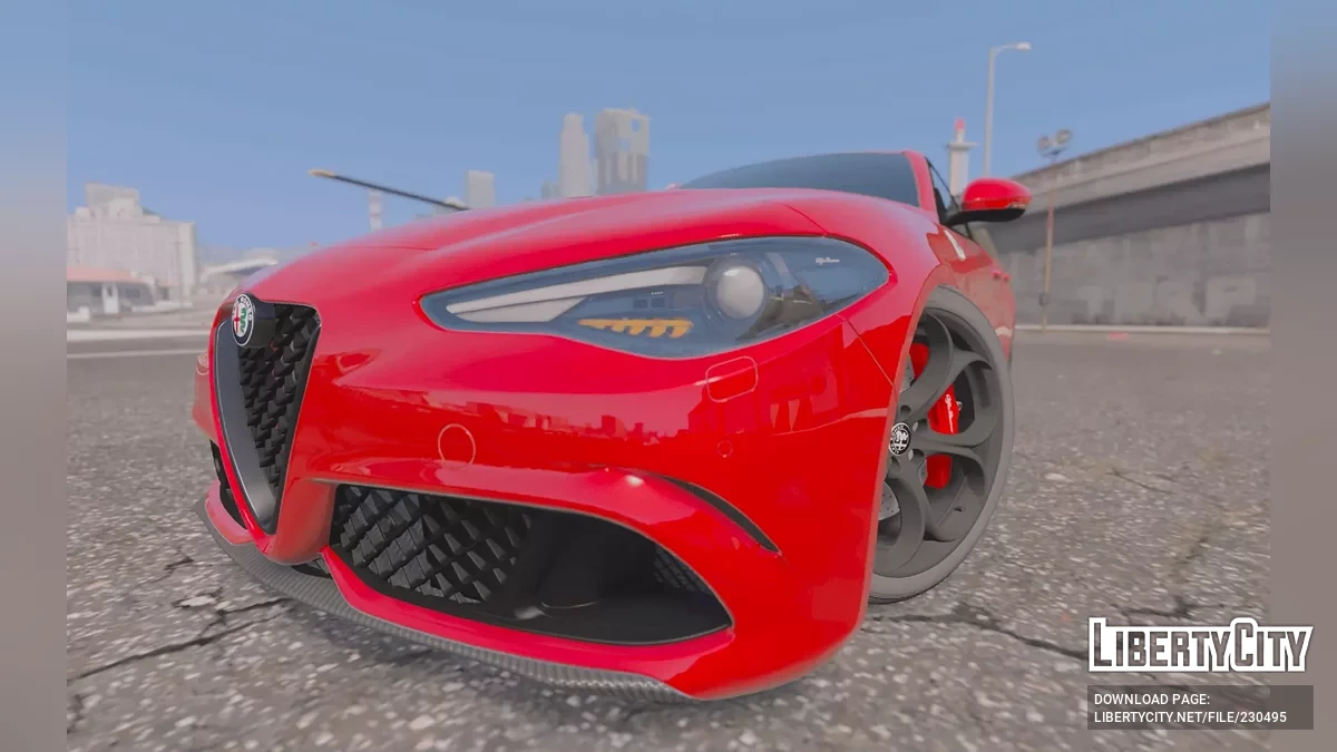 2017 Alfa Romeo Giulia Quadrifoglio V1.0 / GTA 5