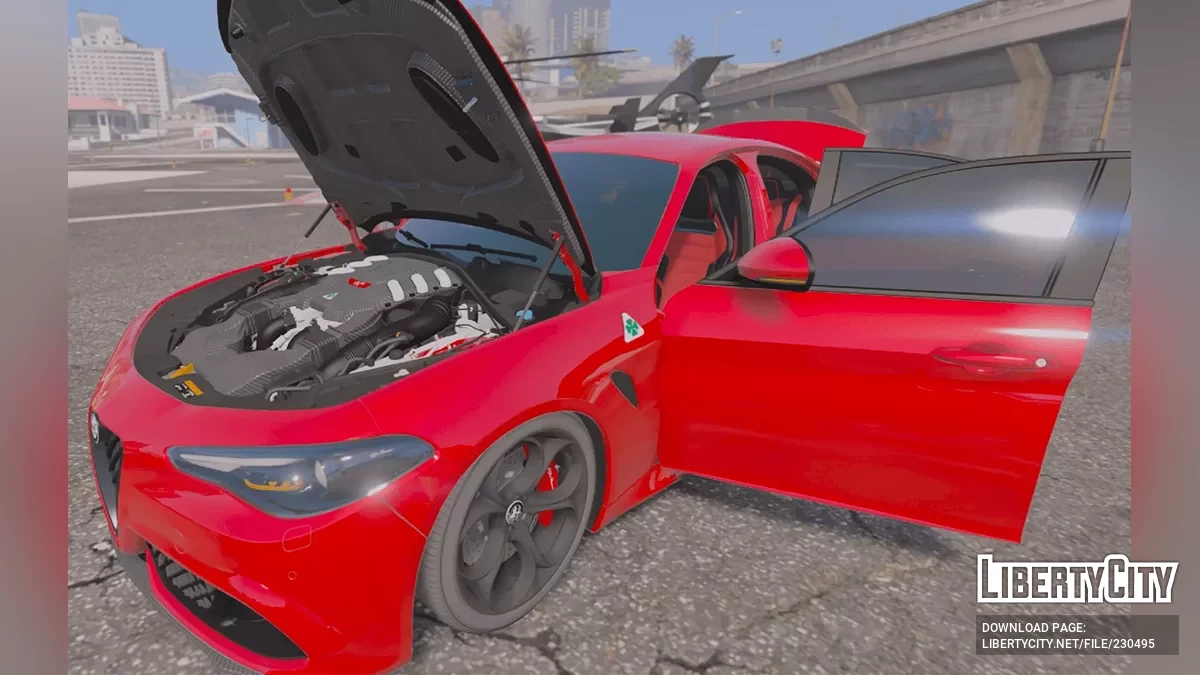 2017 Alfa Romeo Giulia Quadrifoglio V1.0 / GTA 5