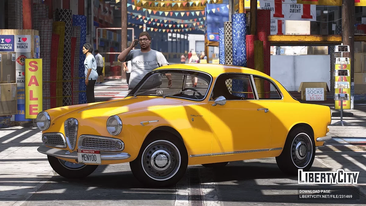 1958 Alfa Romeo Giulietta v1.1 / GTA 5