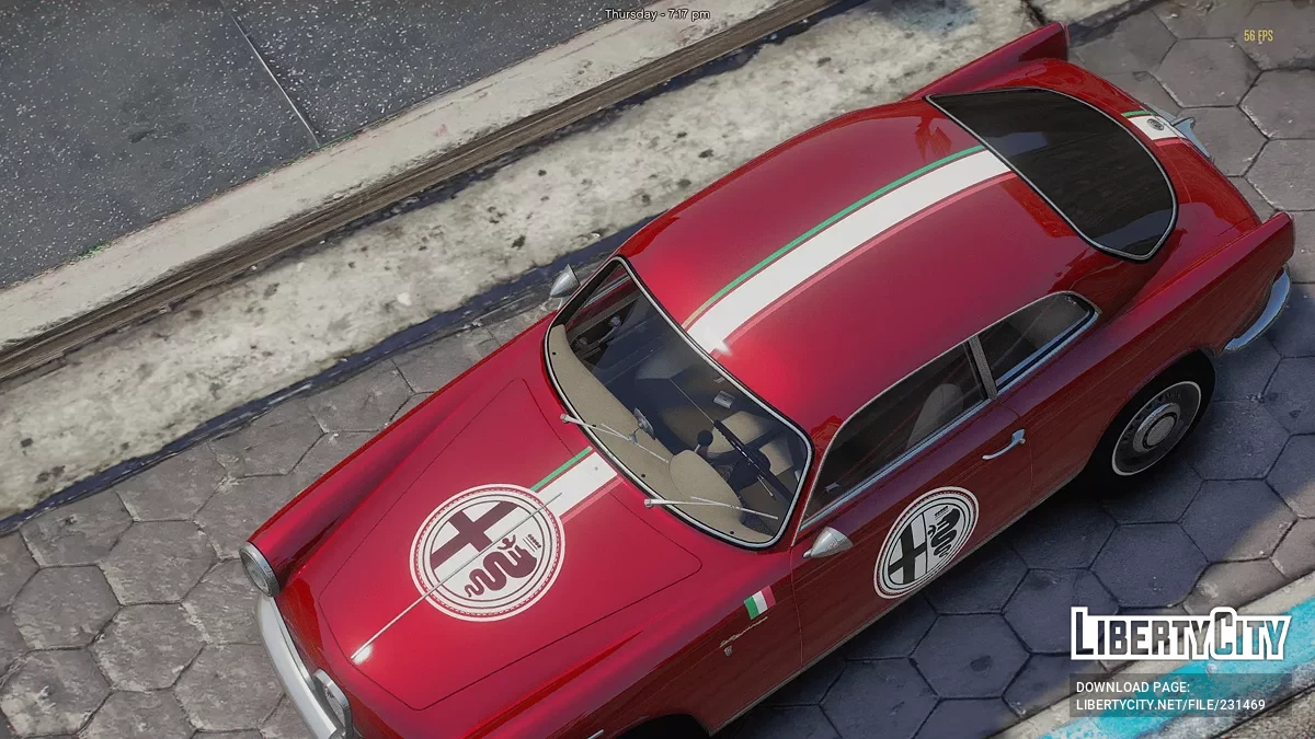1958 Alfa Romeo Giulietta v1.1 / GTA 5