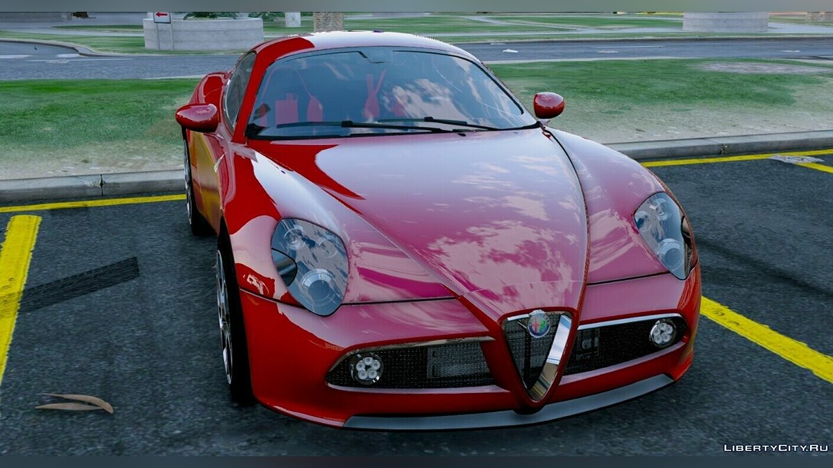 2015 Alfa Romeo 8C для GTA 5 - Картинка #5