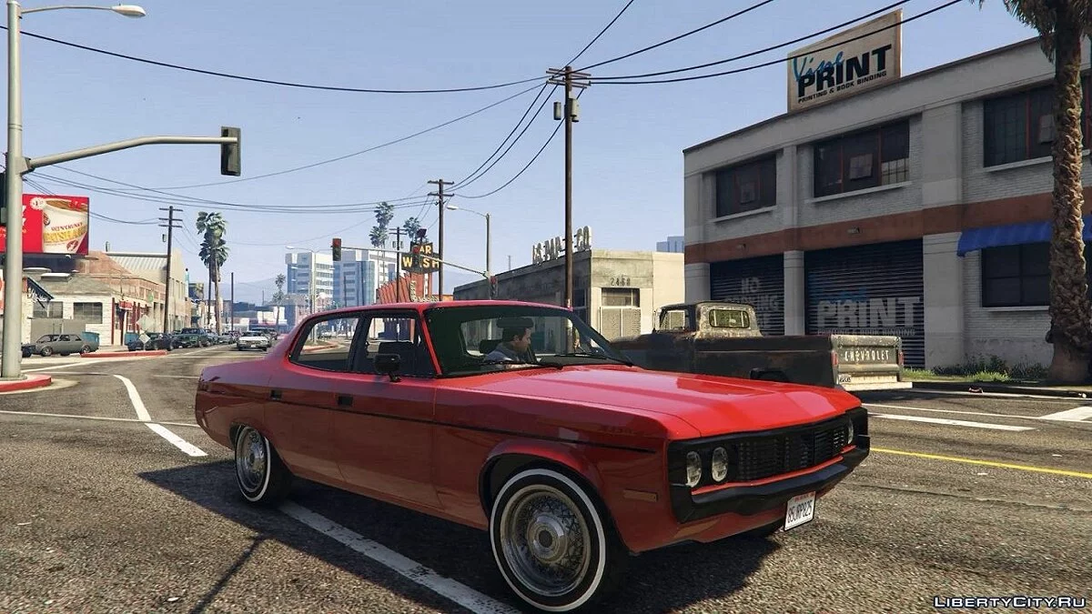 1972 AMC Matador No Chrome (Handling + Sound) / GTA 5