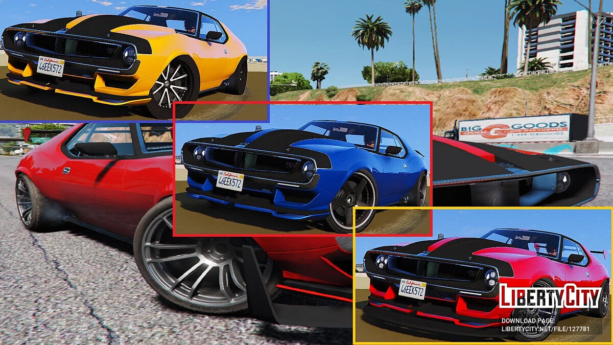 1972 AMC Javelin Ringbrothers Defiant [Add-On | Extras] Beta (3.0) / GTA 5