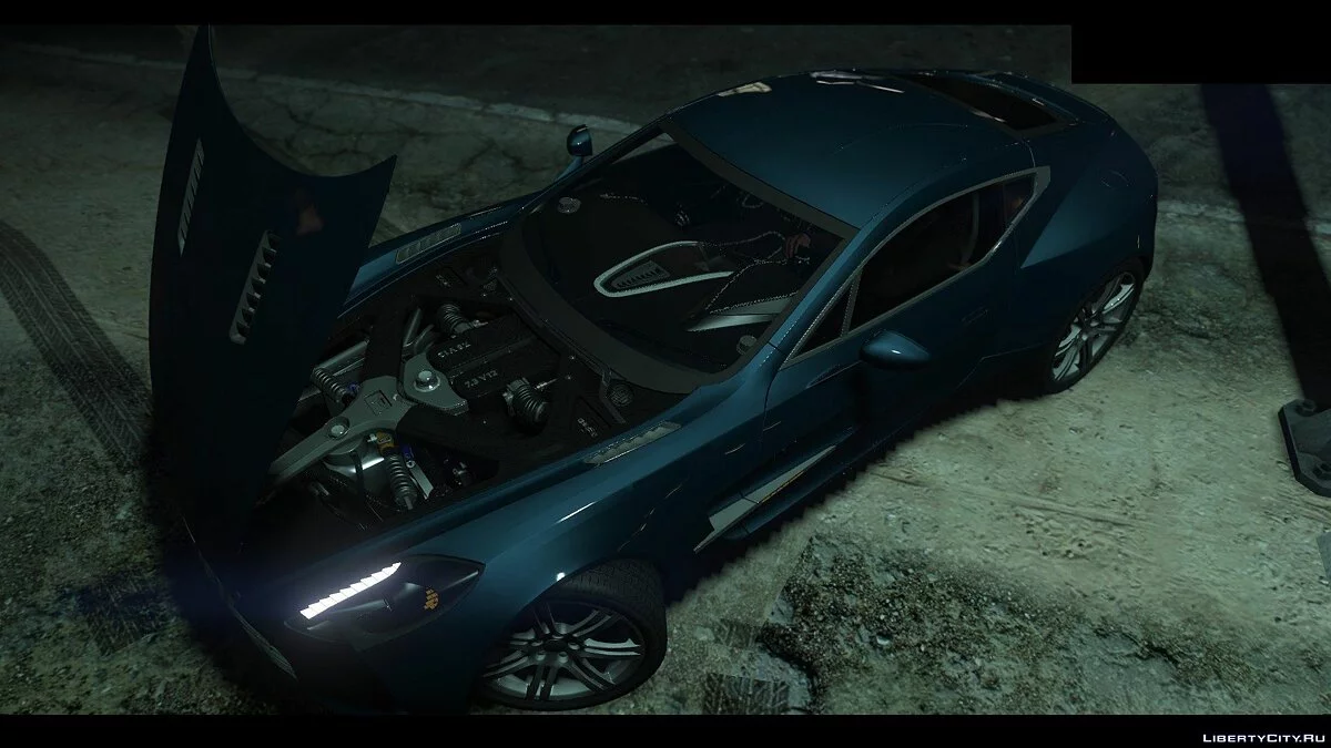2012 Aston Martin One-77 [HQ | Autospoiler | Tunable | DirtMap] v1.0 / GTA 5
