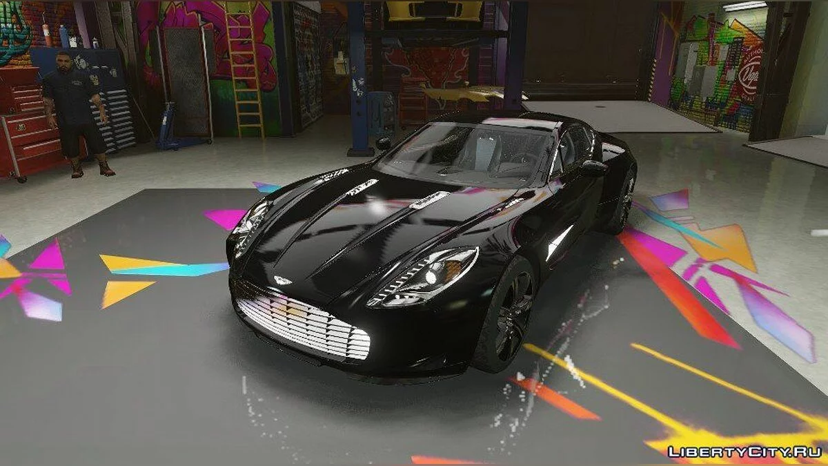 Aston Martin One-77 2010 [Add-On / Replace | Template | Automatic spoiler | Dirtmap] 1.0 / GTA 5